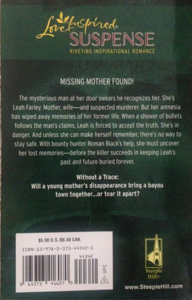 Her Last Chance - Terri Reed (Steeple Hill Love Inspired - Paperback) book collectible [Barcode 9780373443420] - Main Image 2