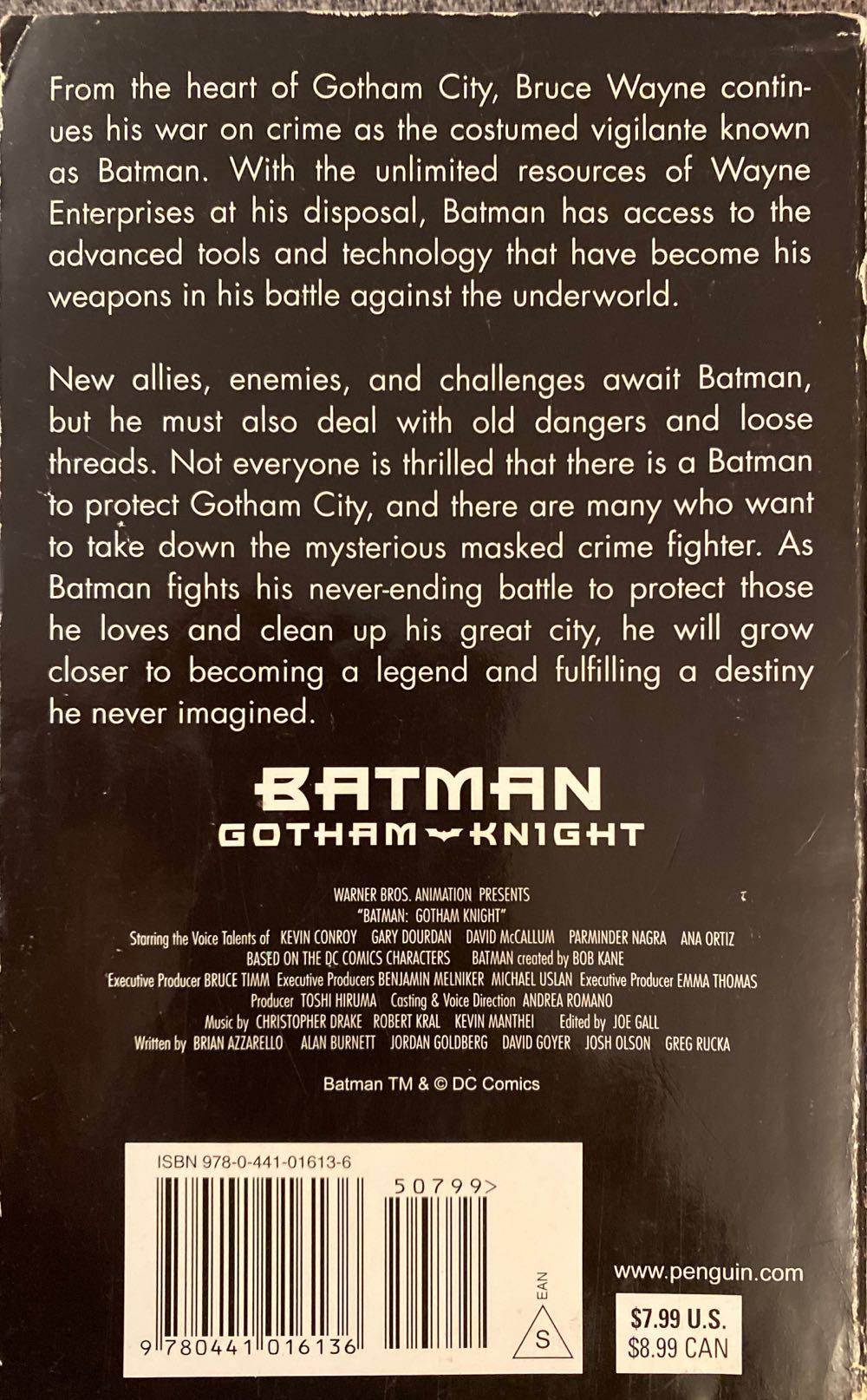 Batman: Gotham Knight - Louise Simonson (Ace Books - Paperback) book collectible [Barcode 9780441016136] - Main Image 2