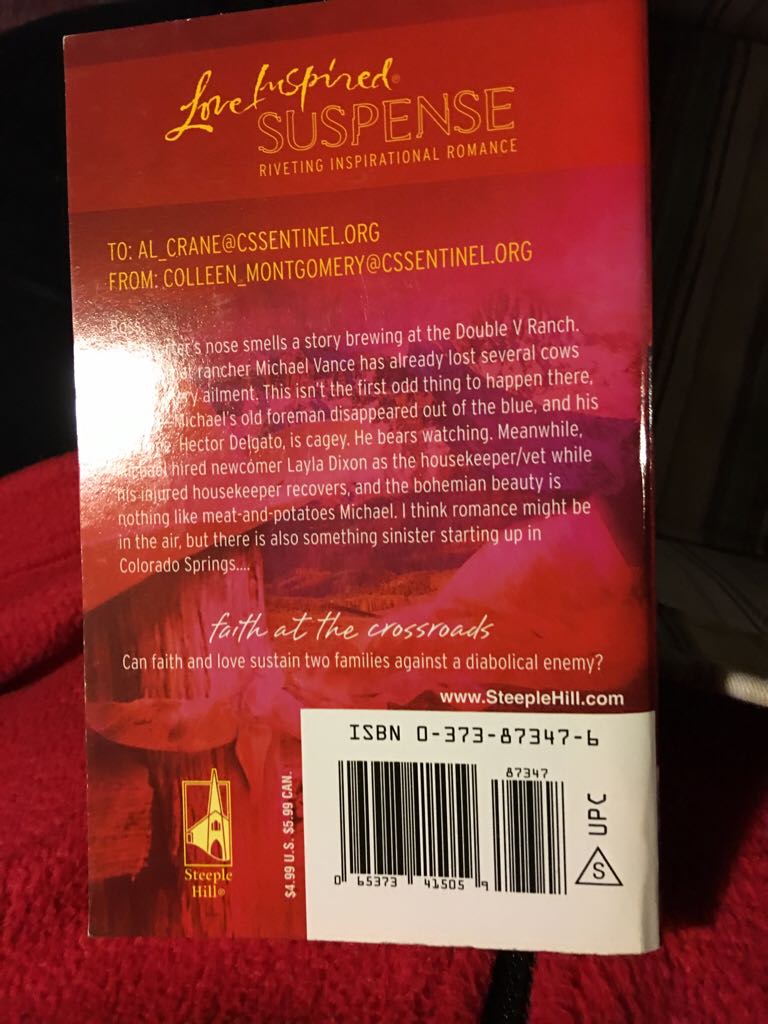 Danger Within, The - Valerie Hansen (Steeple Hill Books - Paperback) book collectible [Barcode 9780373873470] - Main Image 2