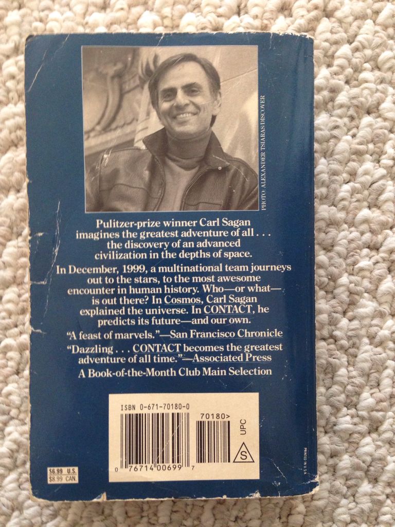 Contact - Carl Sagan (Audible - Audiobook) book collectible [Barcode 9780671701802] - Main Image 2