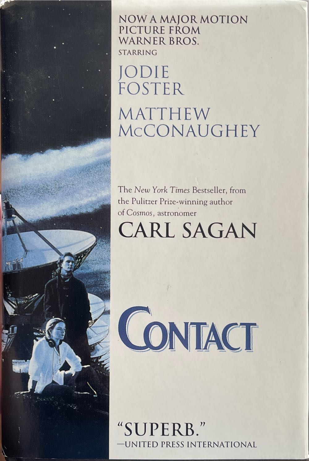 Contact - Carl Sagan (Simon & Schuster - Hardcover) book collectible [Barcode 9781568654249] - Main Image 2