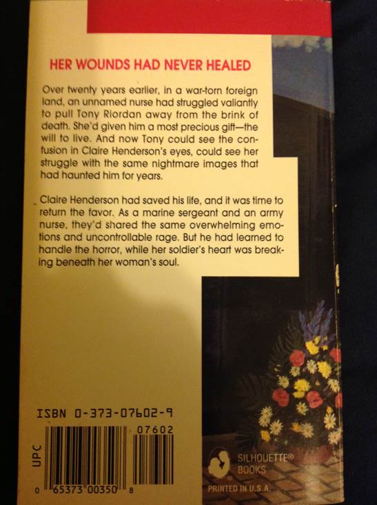 A Soldiers Heart  (Silhouette Intimate Moments #602 - Paperback) book collectible - Main Image 2