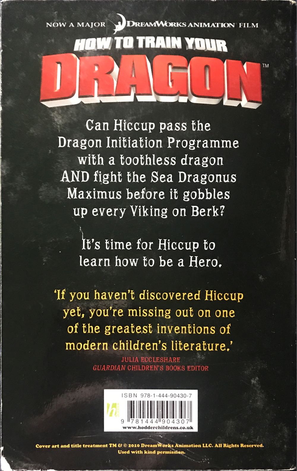 How To Train Your Dragon - Cressida Cowell book collectible [Barcode 9781444904307] - Main Image 2