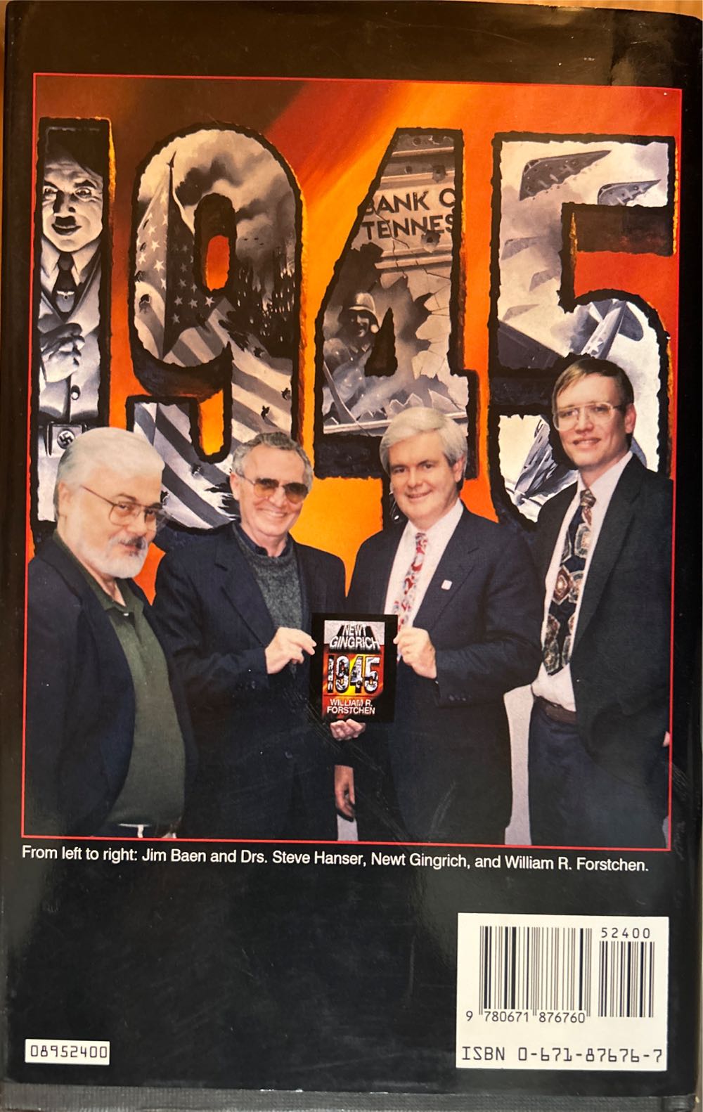 1945 - Newt Gingrich (Baen Books - Hardcover) book collectible [Barcode 9780671876760] - Main Image 2