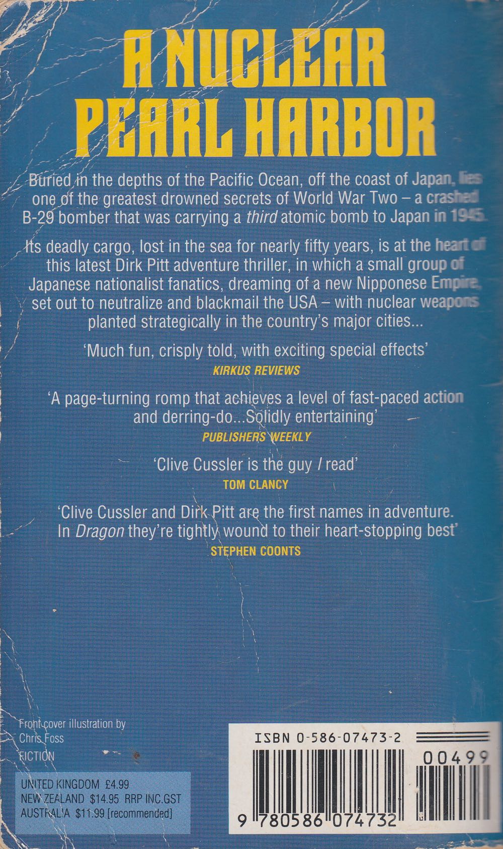 Dragon - Clive Cussler (Grafton - Paperback) book collectible [Barcode 9780586074732] - Main Image 2