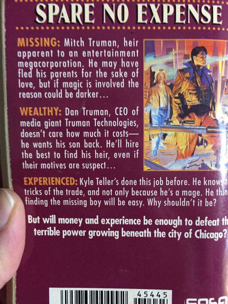 Shadowrun - Tom Dowd (Roc - Paperback) book collectible [Barcode 9780451454454] - Main Image 2