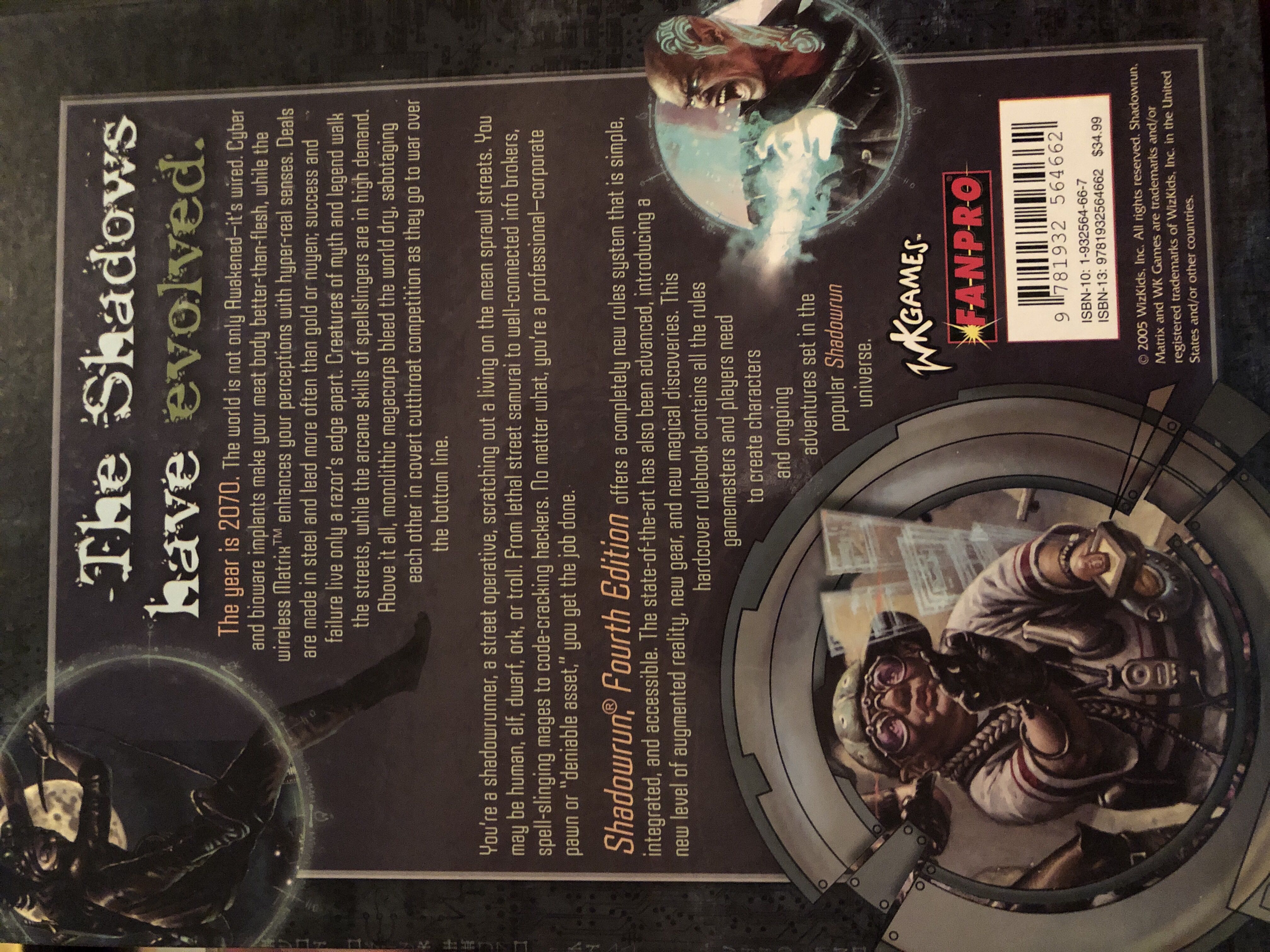 Shadowrun - Tom Dowd (Fanpro Llc - Hardcover) book collectible [Barcode 9781932564662] - Main Image 2