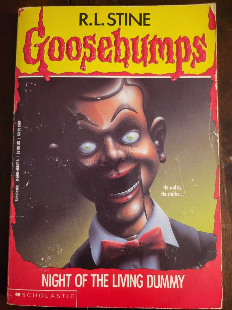 Goosebumps: Night Of The Living Dummy - R.L. Stine (Scholastic Books - Paperback) book collectible - Main Image 2
