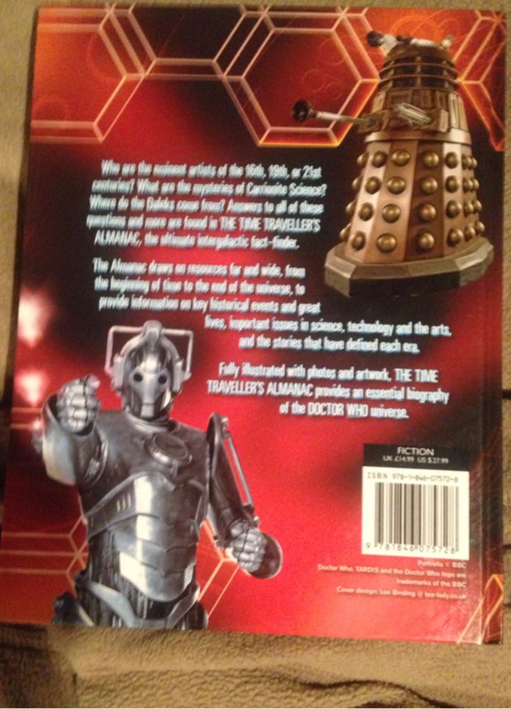Doctor Who - The Time Travellers Almanac - Steve Tribe (BBC Books - Hardcover) book collectible [Barcode 9781846075728] - Main Image 2
