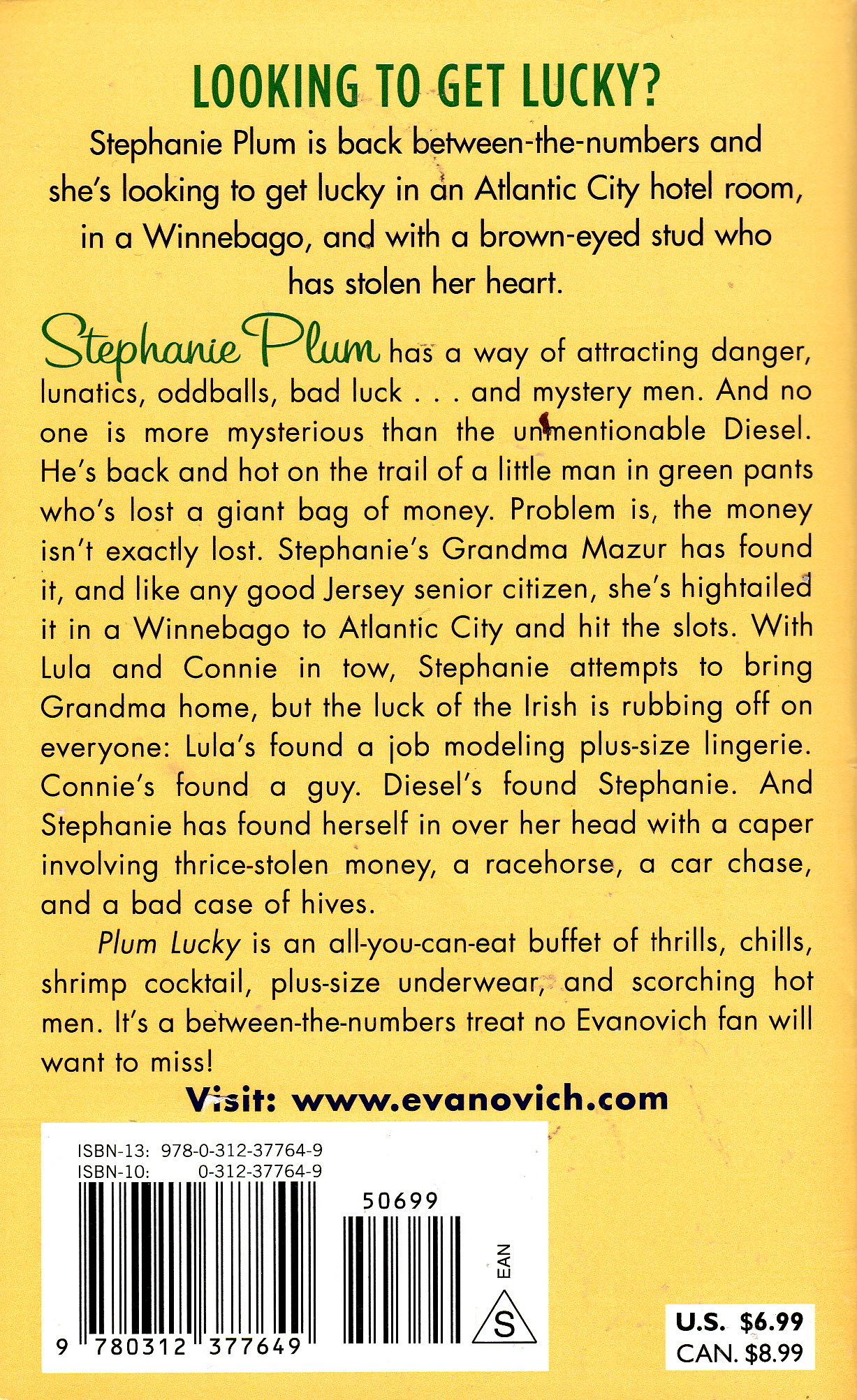 Plum Lucky 13.5 - Janet Evanovich (Macmillan - Paperback) book collectible [Barcode 9780312377649] - Main Image 2