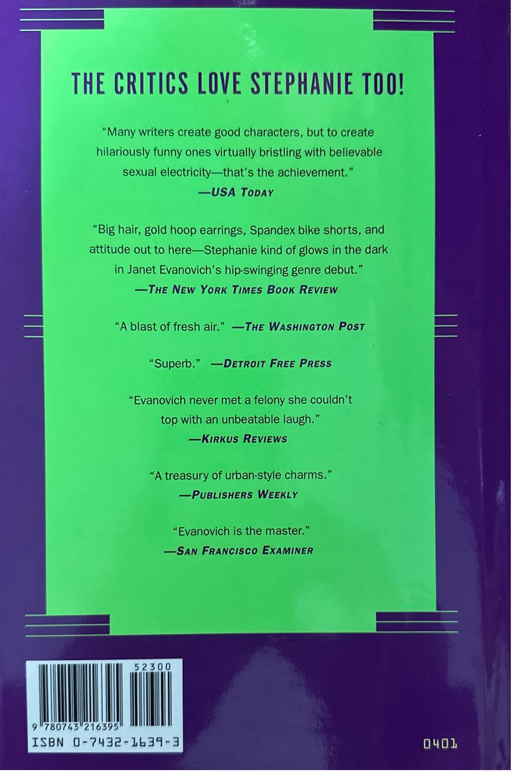 Three To Get Deadly - Janet Evanovich (Scribner - Hardcover) book collectible - Main Image 2