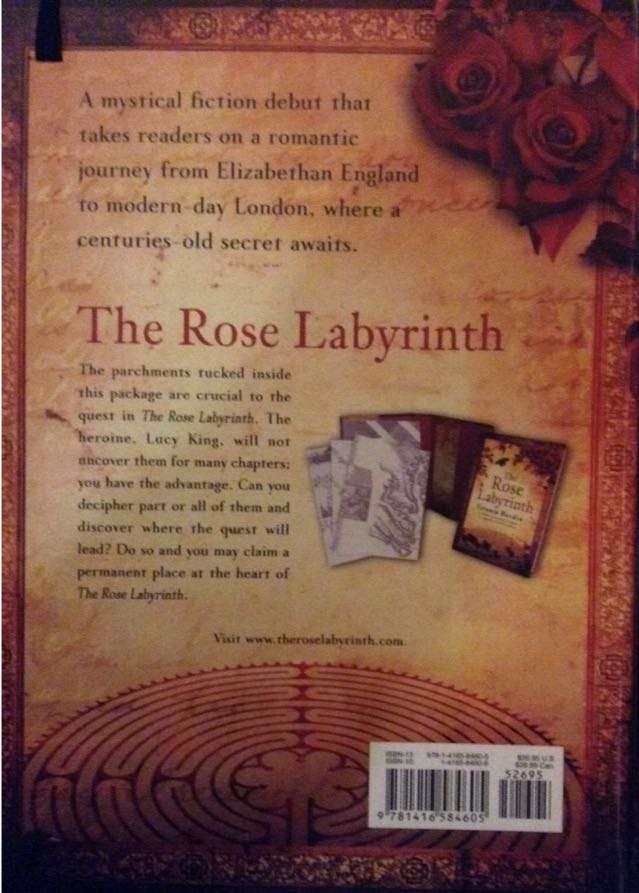 The Rose Labyrinth - Titania Hardie (Simon and Schuster - Hardcover) book collectible [Barcode 9781416584605] - Main Image 2