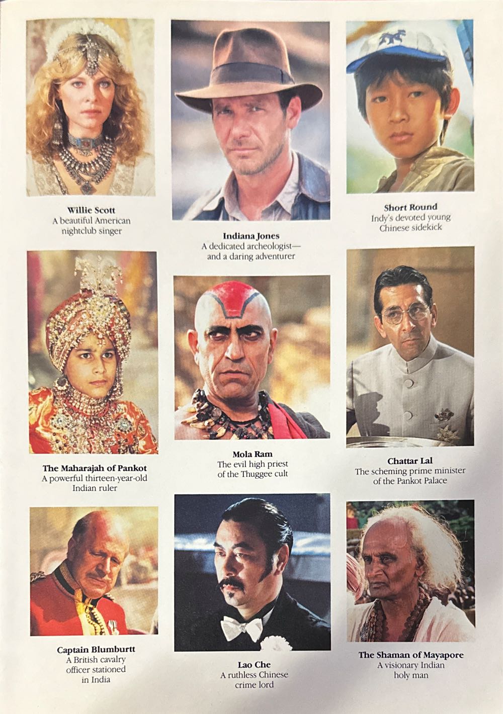 Indiana Jones and the Temple of Doom: Storybook Based On The Movie - Michael French (Random House - Hardcover) book collectible [Barcode 9780394863870] - Main Image 4