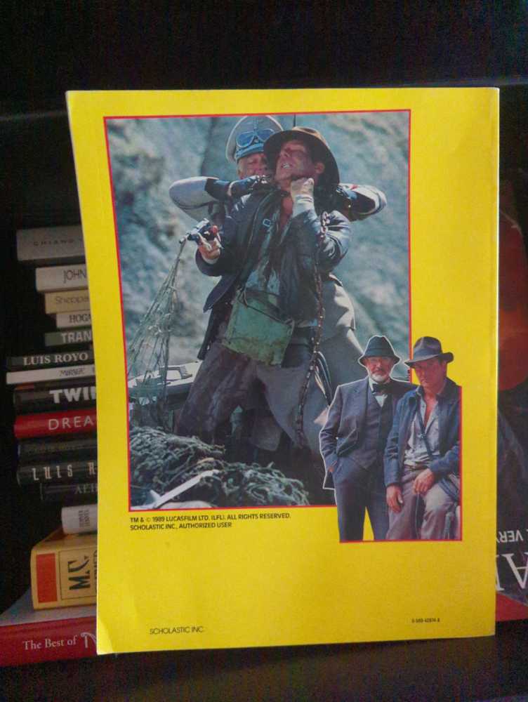 Indiana Jones and the Last Crusade Storybook - Anne Digby (Ashton Scholastic - Paperback) book collectible [Barcode 9780868965147] - Main Image 2