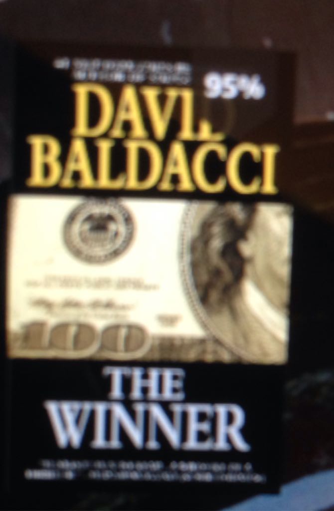 The Winner - David Baldacci book collectible - Main Image 1