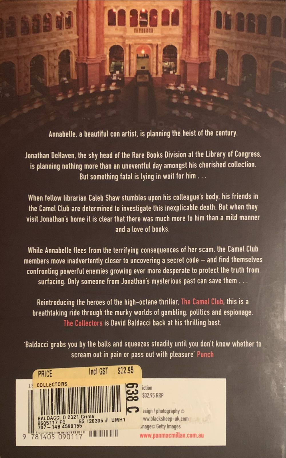 The Dirty Secrets Club - David Baldacci (Macmillan - Trade Paperback) book collectible [Barcode 9781405090117] - Main Image 2