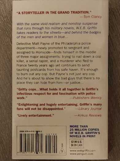 A Badge Of Honor: Final Justice - W. E. B. Griffin (Jove Books - Paperback) book collectible [Barcode 9780515136562] - Main Image 2