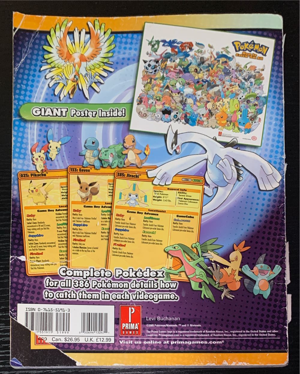 Pokémon: How to Catch em All - Levi Buchanan (Prima Games - Paperback) book collectible [Barcode 9780761551911] - Main Image 3