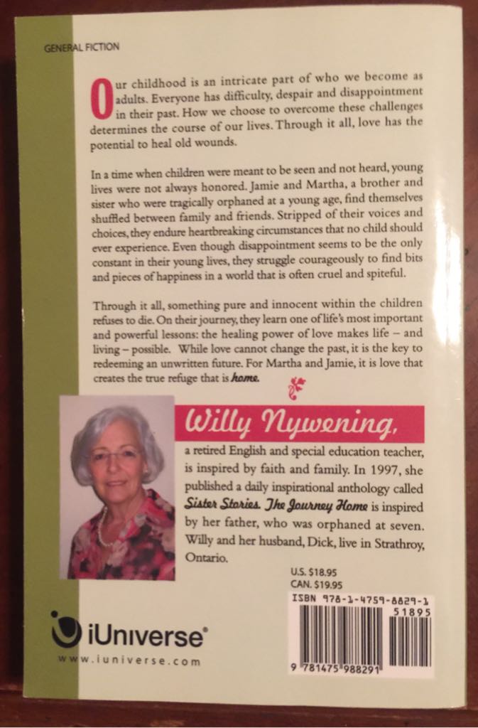 The Journey Home  book collectible [Barcode 9781475988291] - Main Image 2