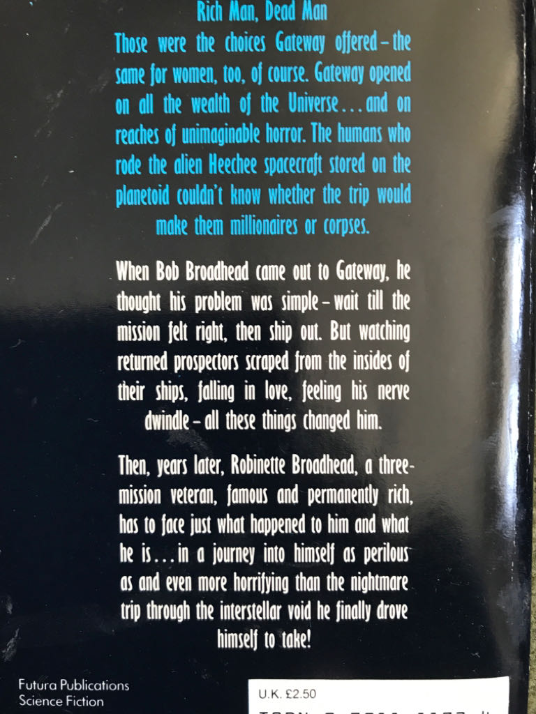 Gateway - Frederik Pohl (Orbit Books - Paperback) book collectible [Barcode 9781857988185] - Main Image 2