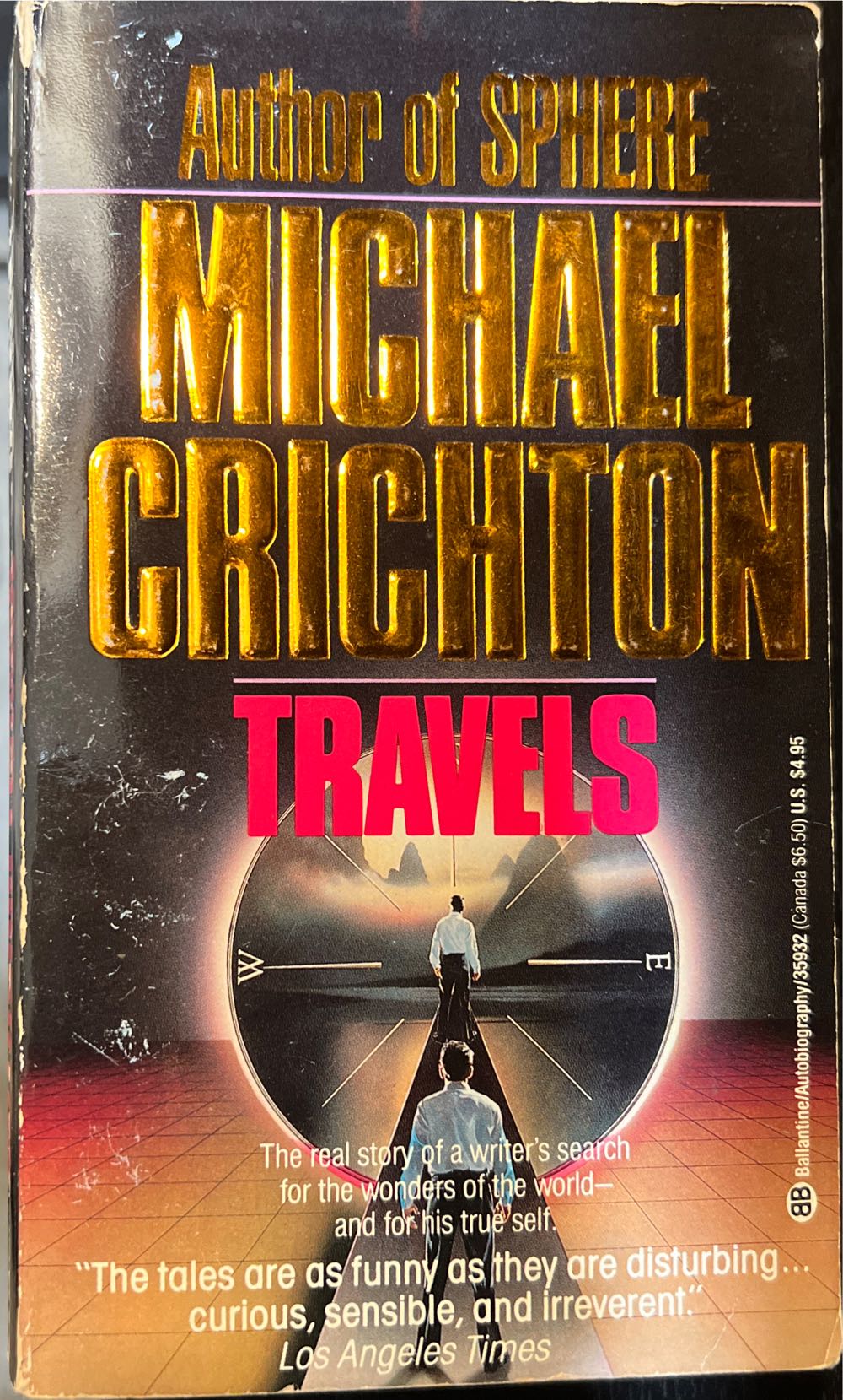 Travels - Michael Crichton (Ballantine Books - Paperback) book collectible [Barcode 9780345359322] - Main Image 3