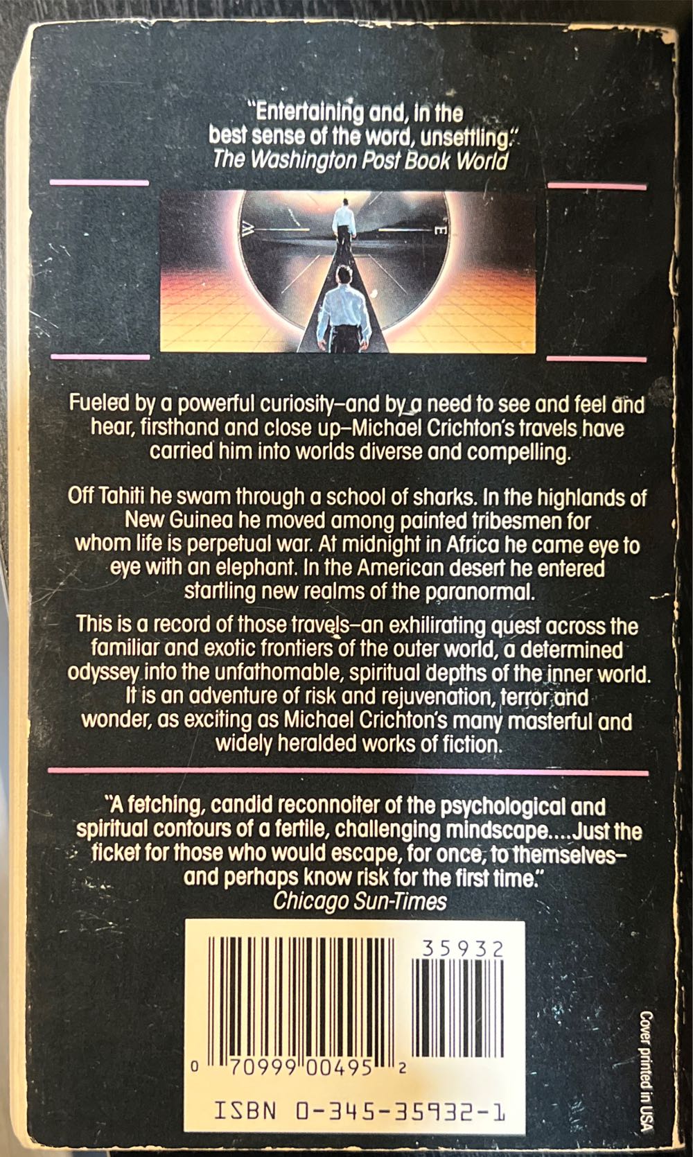 Travels - Michael Crichton (Ballantine Books - Paperback) book collectible [Barcode 9780345359322] - Main Image 4