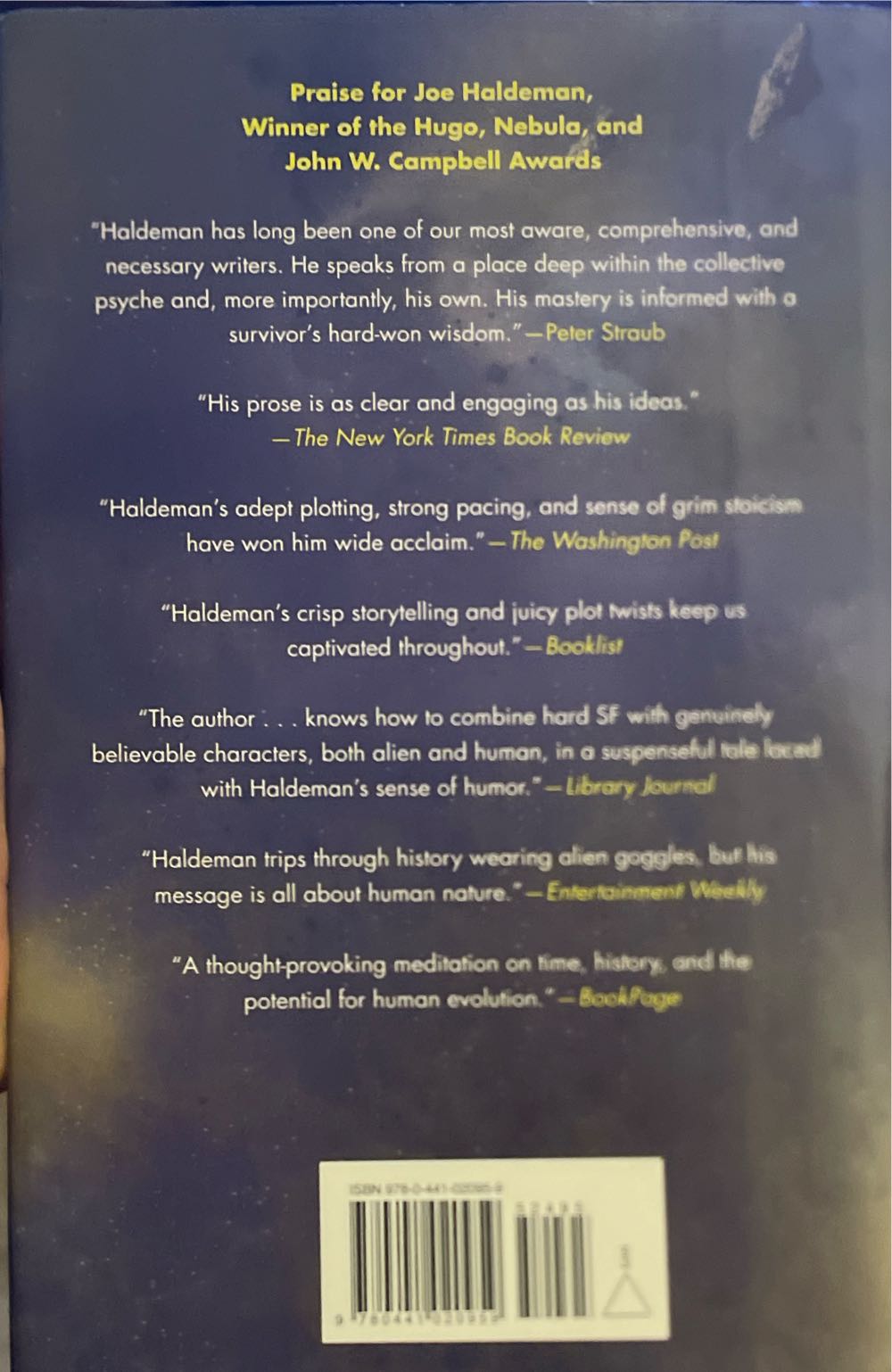 Earthbound - Joe Haldeman (Ace Books - Hardcover) book collectible [Barcode 9780441020959] - Main Image 2