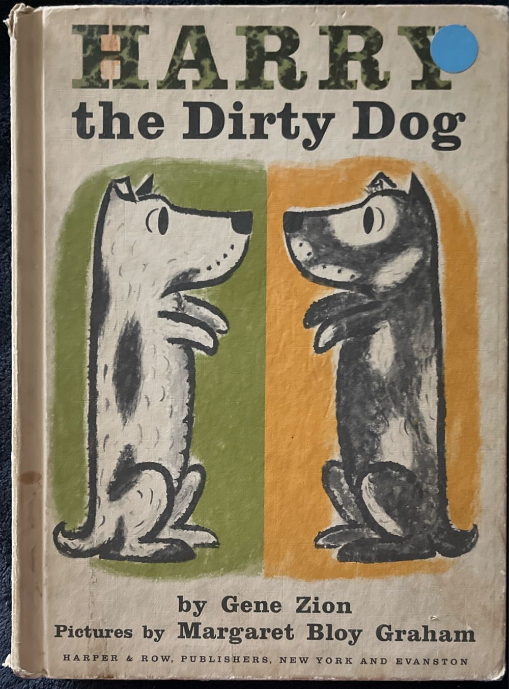 Harry the Dirty Dog - Gene Zion (Harper & Row - Hardcover) book collectible - Main Image 2
