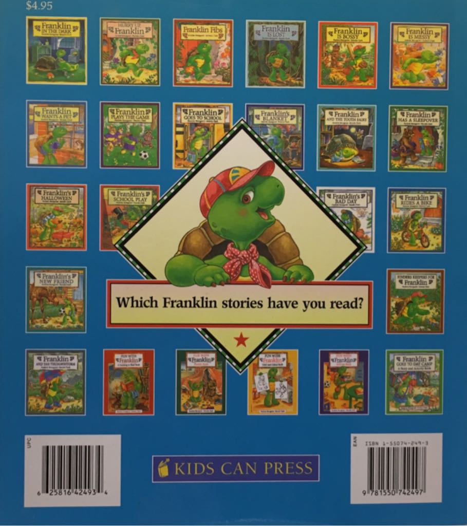 Franklin Wants a Pet - Paulette Bourgeois (Kids Can Press - Paperback) book collectible [Barcode 9781550742497] - Main Image 2