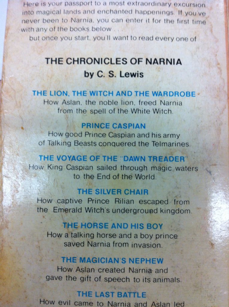 Prince Caspian - S. Lewis book collectible - Main Image 2