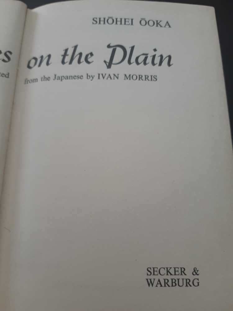 Fires on the Plain - Shohei Ooka (Secker & Warburg London) book collectible [Barcode 0804813795] - Main Image 3