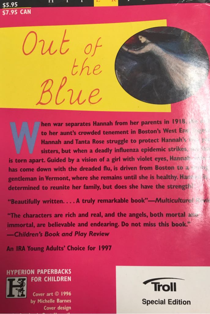 A Time Of Angels - Hesse, Karen book collectible - Main Image 2