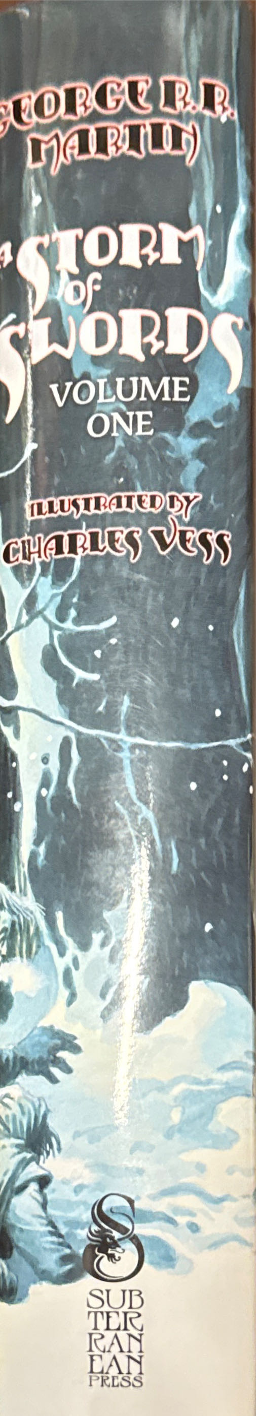 A Storm Of Swords - Limited Edition - George R. R. Martin (Subterranean Press - Hardcover) book collectible [Barcode 9781596060524] - Main Image 2