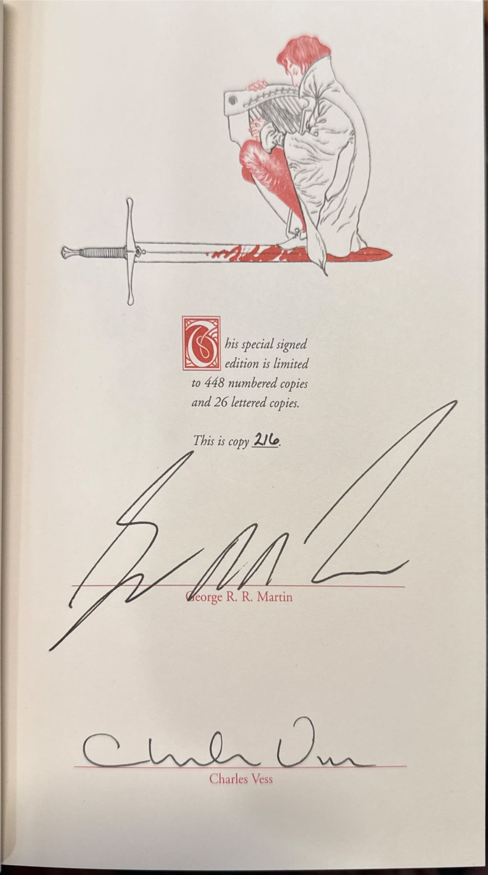 A Storm Of Swords - Limited Edition - George R. R. Martin (Subterranean Press - Hardcover) book collectible [Barcode 9781596060524] - Main Image 5