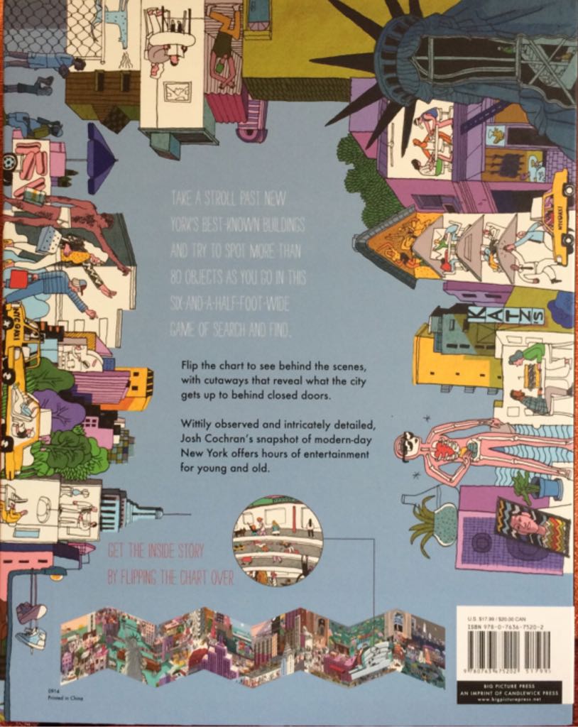 New York - Reuel Golden (Big Picture Press - Hardcover) book collectible [Barcode 9780763675202] - Main Image 2