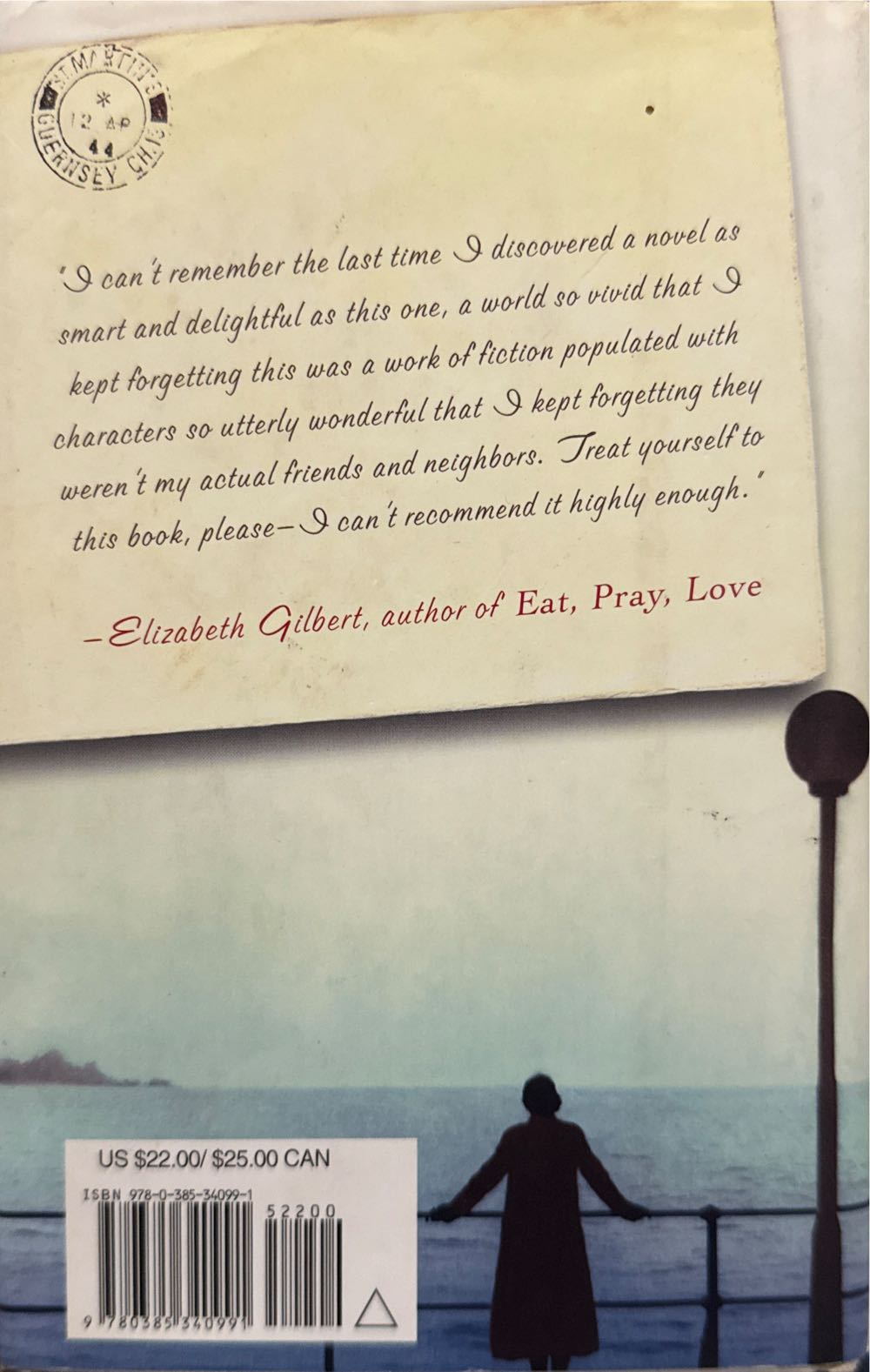 The Guernsey Literary and Potato Peel Pie Society - Barrows, Annie (Dial Press - Hardcover) book collectible [Barcode 9780385340991] - Main Image 3