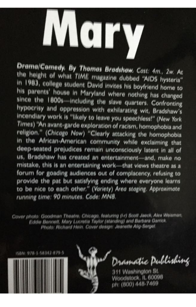 Mary  (Dramatic Publishing) book collectible [Barcode 9781583428795] - Main Image 2