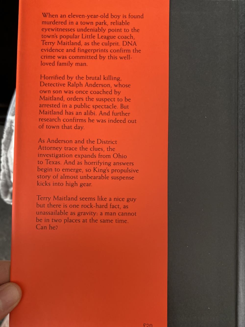 The Outsider - Stephen King (Hodder & Stoughton - Audiobook) book collectible [Barcode 9781473676350] - Main Image 2