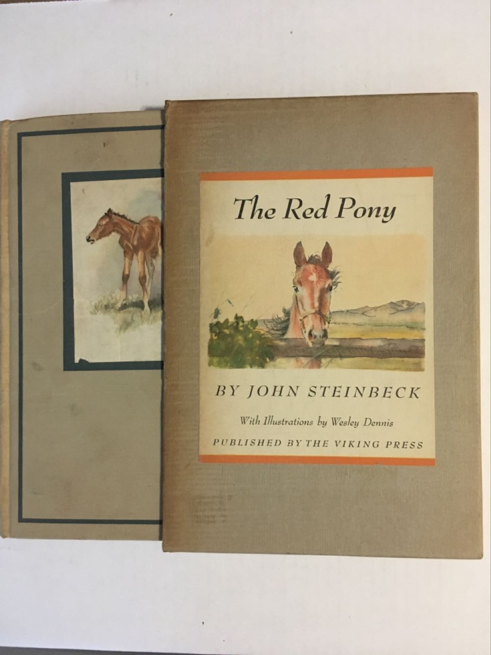 The Red Pony - John Steinbeck (The Viking Press - Hardcover) book collectible - Main Image 4