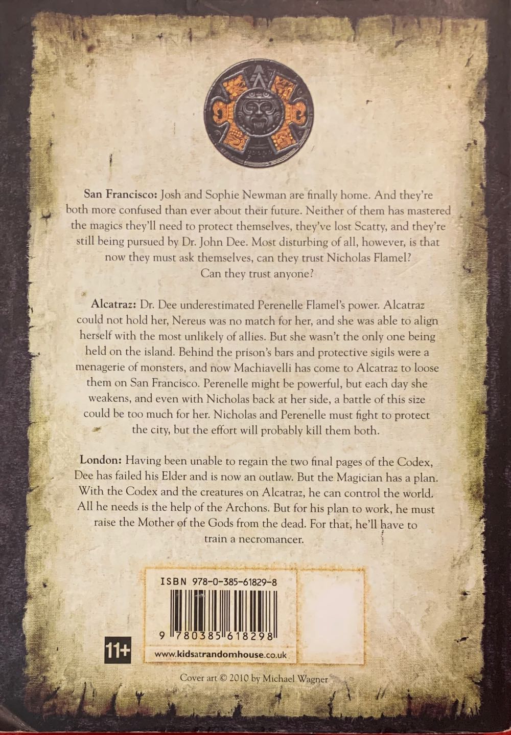 The Necromancer - Michael Scott (Doubleday - Trade Paperback) book collectible [Barcode 9780385618298] - Main Image 2