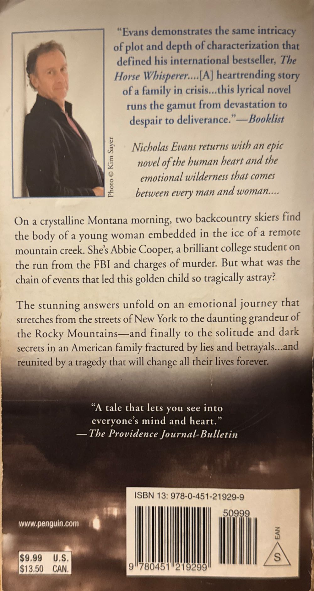 The Divide - Nicholas Evans (A Signet Book - Paperback) book collectible [Barcode 9780451219299] - Main Image 2