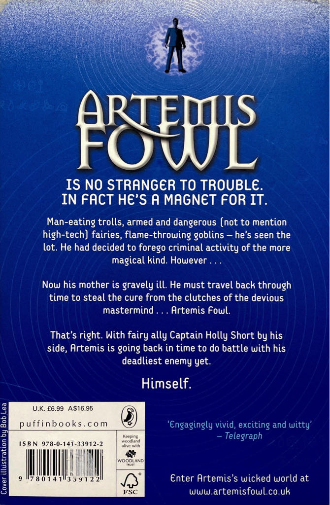 Artemis Fowl #6: Artemis Fowl And The Time Paradox - Eoin Colfer (Penguin UK - Paperback) book collectible [Barcode 9780141339122] - Main Image 2