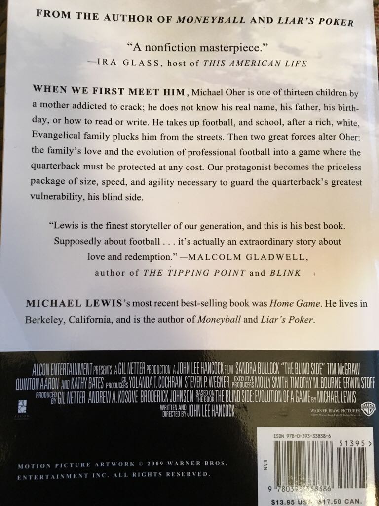 the blind side - Me book collectible - Main Image 2