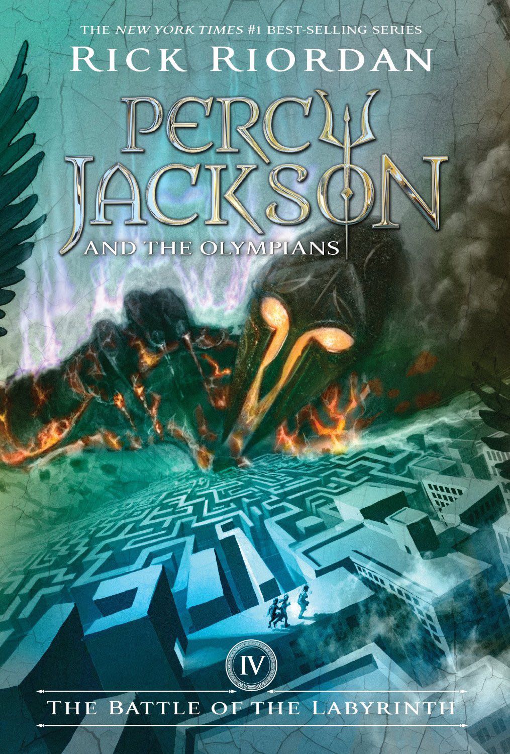 Percy Jackson 4: The Battle Of The Labyrinth - Rick Riordan (- Audiobook) book collectible - Main Image 2