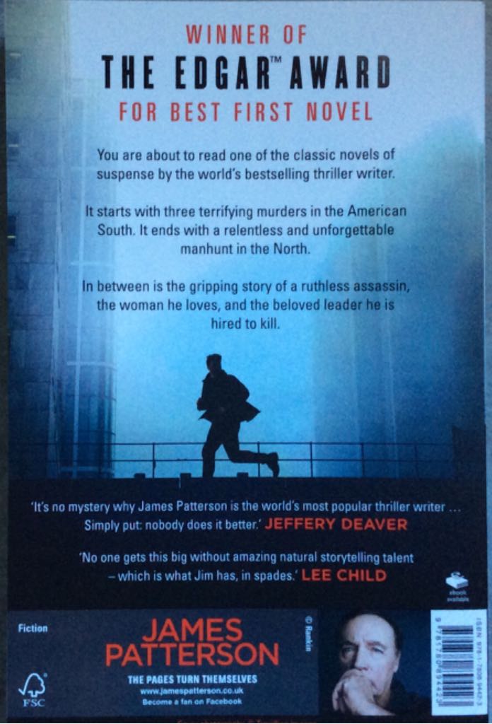 Novel1-The Thomas Berryman Number - James Patterson (Century - Paperback) book collectible [Barcode 9781780894423] - Main Image 2