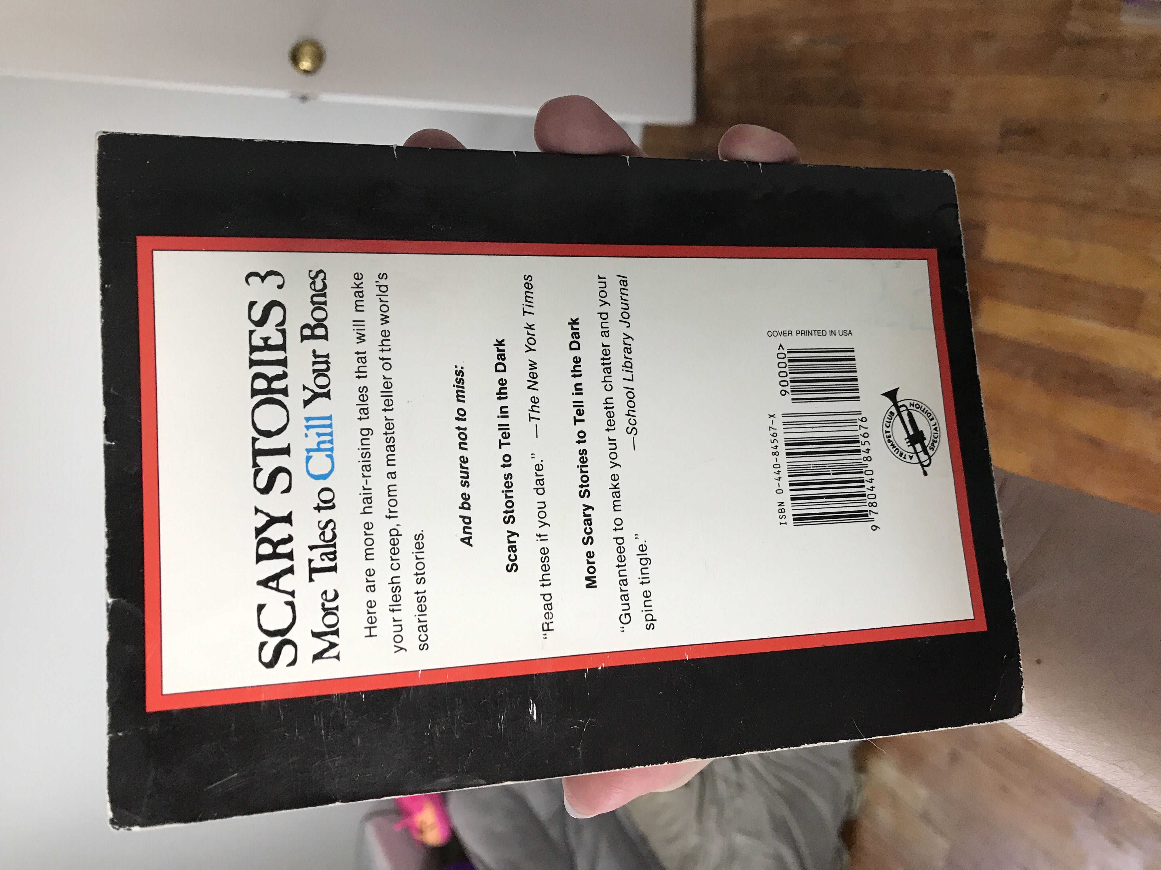 Scary Stories 3: More Tales To Chill Your Bones - Alvin Schwartz (Trumpet Club - Paperback) book collectible [Barcode 9780440845676] - Main Image 2