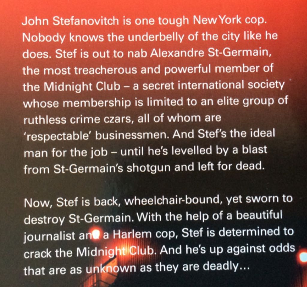 The Midnight Club - James Patterson (Flat - Ricky & Neil - Paperback) book collectible [Barcode 9780446505963] - Main Image 2