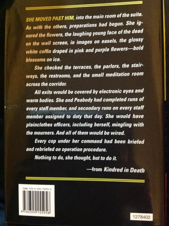 In Death #29: Kindred In Death - J. D. Robb (Penguin - Hardcover) book collectible [Barcode 9780399155956] - Main Image 2