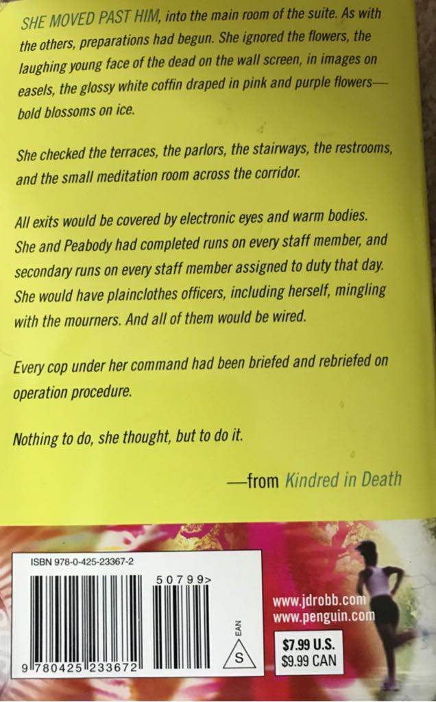 Kindred In Death - J. D. Robb (Berkley - Paperback) book collectible [Barcode 9780425233672] - Main Image 2