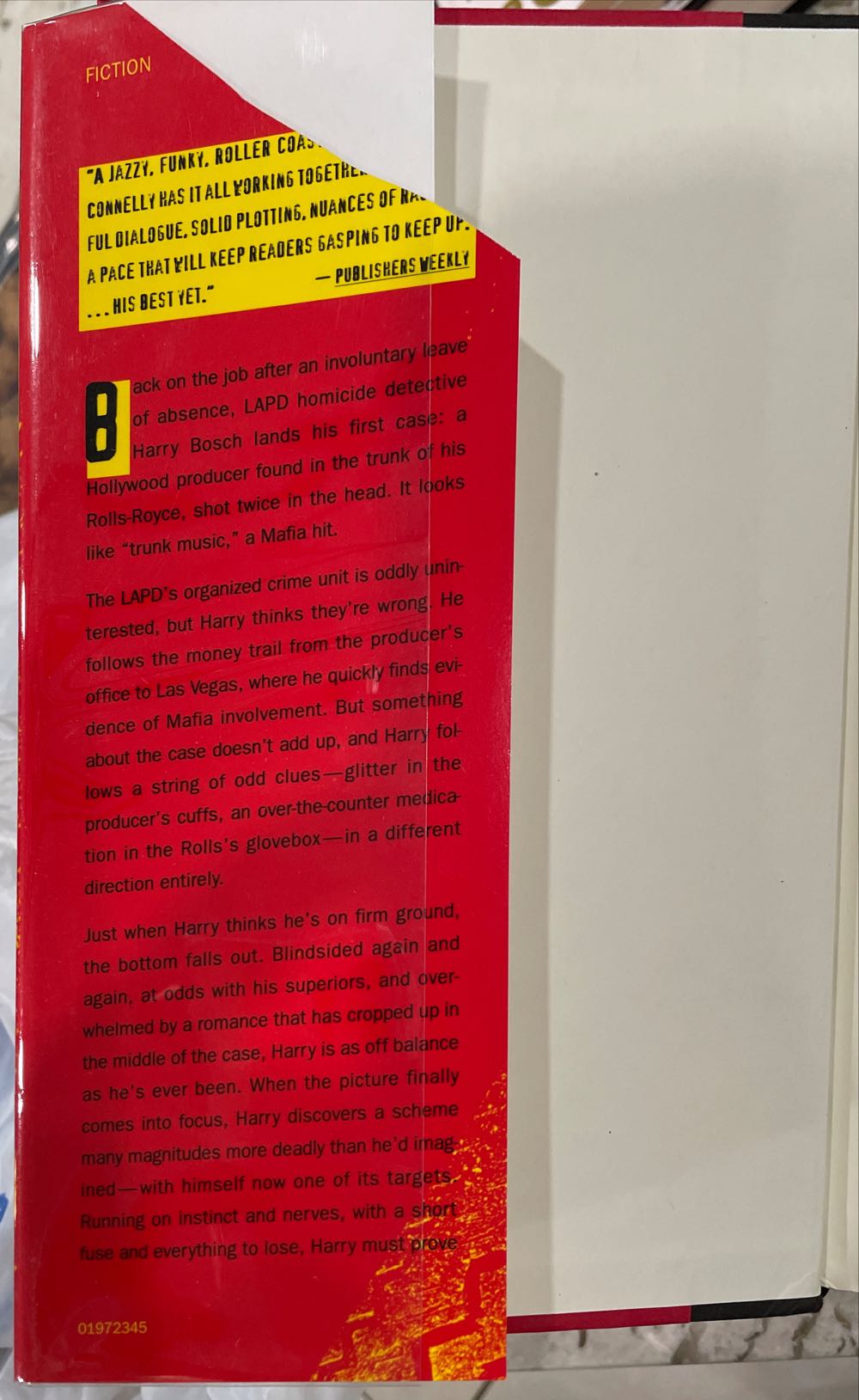 Trunk Music ✅ - Michael Connelly (Little Brown & Co. - Hardcover) book collectible [Barcode 9780316152440] - Main Image 4